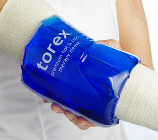 Photo of Hot/Cold Therapy Roll-On Sleeves - Medium
